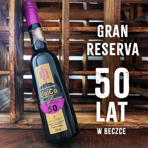 Ocet winny dojrzewający 50 letni, Gran Reserva, 250 ml, D.O. Montilla Moriles