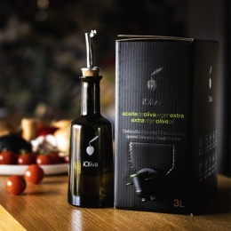 Butelka na oliwę z korkiem, 250 ml
