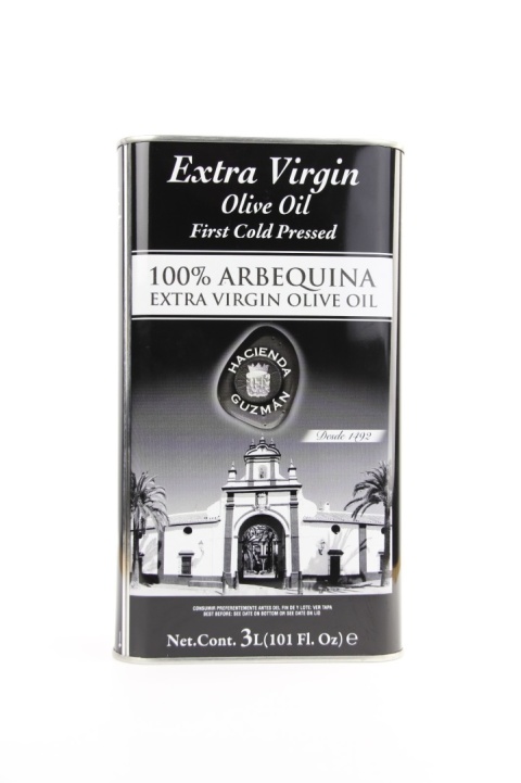 Oliwa Hacienda Guzman 3 L, Extra Virgin odmiana Arbequina, kwasowość <0,2