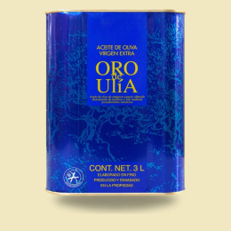 Oliwa Extra Virgin 3l, Oro de Ulia, idealna do gotowania