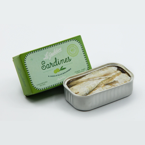 Sardynki w oliwie Bio Extra Virgin, Portugalia