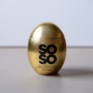 Sól SOSO, kwiat soli morskiej, podwędzany 100g